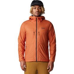 Mountain Hardwear Kor AirShell Warm Hoody Men's in Raw Carnelian